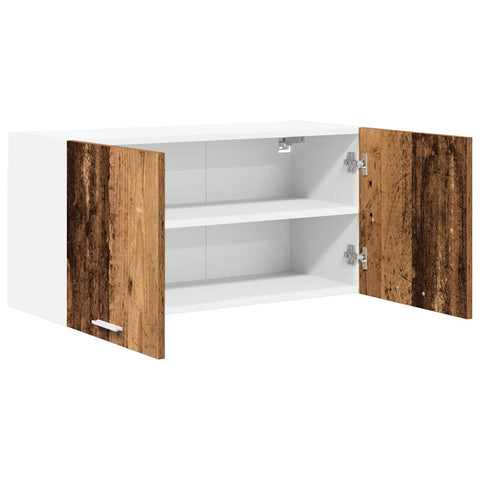 vidaXL Hanging Cabinet Riga Old Wood 80 x 31 x 40 cm Engineered Wood