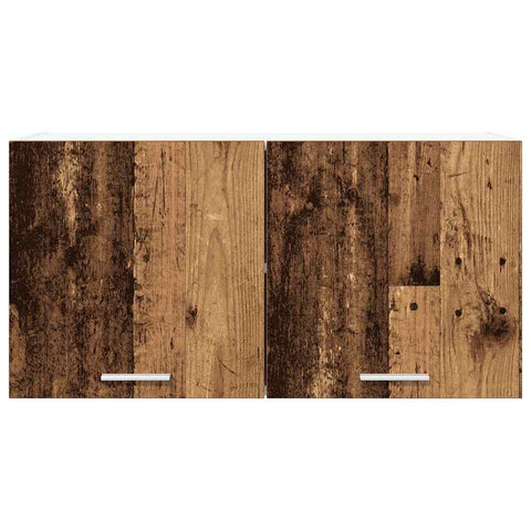 vidaXL Hanging Cabinet Riga Old Wood 80 x 31 x 40 cm Engineered Wood