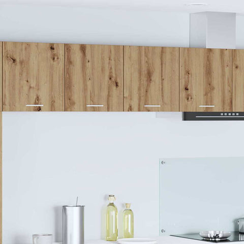 vidaXL Hanging Cabinet with Shelf Riga Artisan Oak 80 x 31 x 40 cm