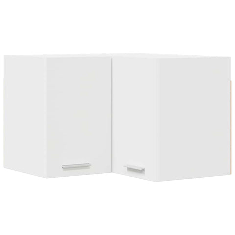 vidaXL Hanging Cabinet Riga White 57 x 57 x 40 cm Engineered Wood
