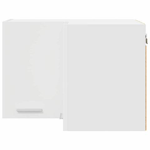 vidaXL Hanging Cabinet Riga White 57 x 57 x 40 cm Engineered Wood
