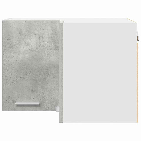 vidaXL Hanging Cabinet Riga Concrete Grey and White 57 x 57 x 40 cm