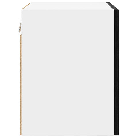 vidaXL Hanging Cabinet Riga Black Oak 40 x 31 x 40 cm Engineered Wood