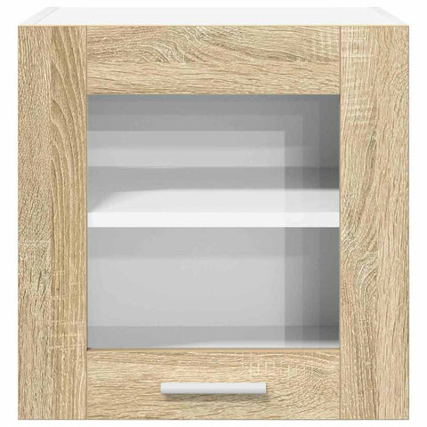 vidaXL Hanging Cabinet Riga Sonoma Oak 40 x 31 x 40 cm Engineered Wood
