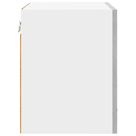 vidaXL Hanging Cabinet with Storage Riga Grey Sonoma 40 x 31 x 40 cm