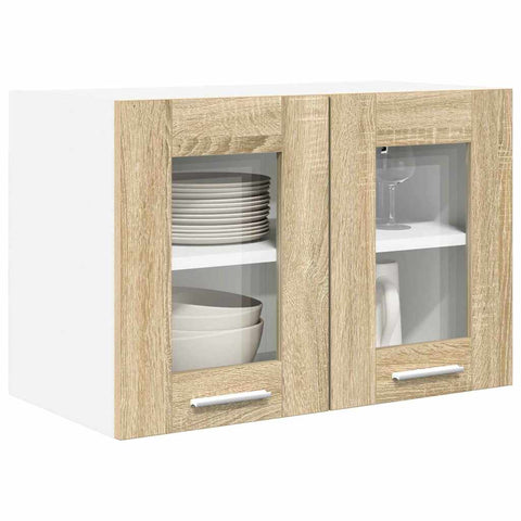 vidaXL Hanging Cabinet Riga Sonoma Oak 60 x 31 x 40 cm Engineered Wood
