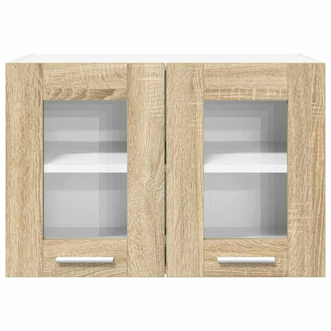 vidaXL Hanging Cabinet with Door Riga 2 pcs Sonoma Oak 60 x 31 x 40 cm