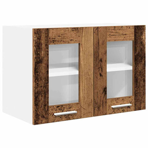 vidaXL Hanging Cabinet Riga Old Wood 60 x 31 x 40 cm Engineered Wood