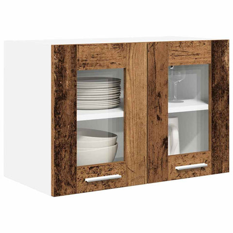 vidaXL Hanging Cabinet Riga Old Wood 60 x 31 x 40 cm Engineered Wood