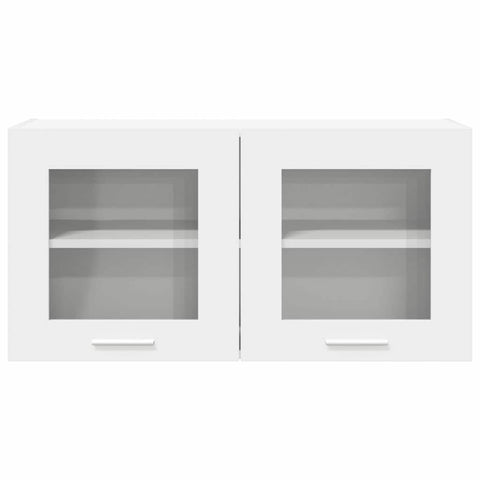 vidaXL Hanging Cabinet Riga White 80 x 31 x 40 cm Engineered Wood