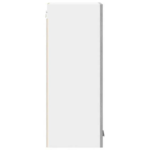 vidaXL Hanging Cabinet with Shelf Riga 2 pcs Grey Sonoma and White