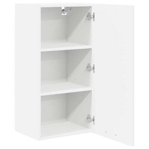 vidaXL Hanging Cabinet Riga White 40 x 31 x 80 cm Engineered Wood