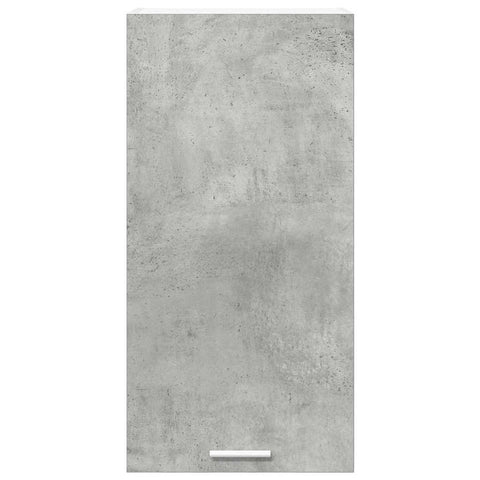 vidaXL Hanging Cabinet Riga Concrete Grey and White 40 x 31 x 80 cm