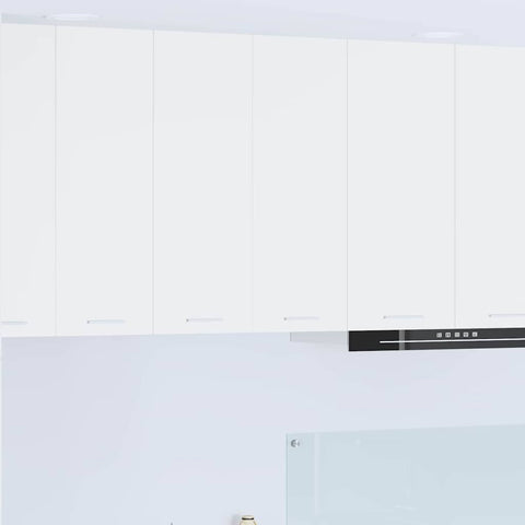 vidaXL Hanging Cabinet Riga White 60 x 31 x 80 cm Engineered Wood