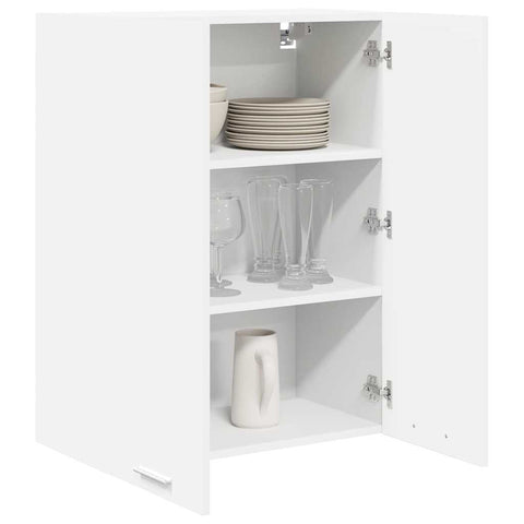 vidaXL Hanging Cabinet Riga White 60 x 31 x 80 cm Engineered Wood
