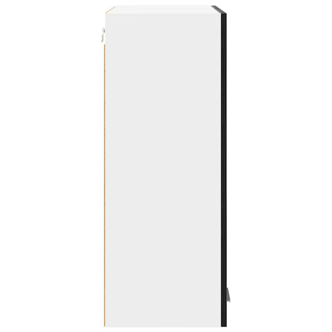 vidaXL Hanging Cabinet Riga Black Oak 60 x 31 x 80 cm Engineered Wood