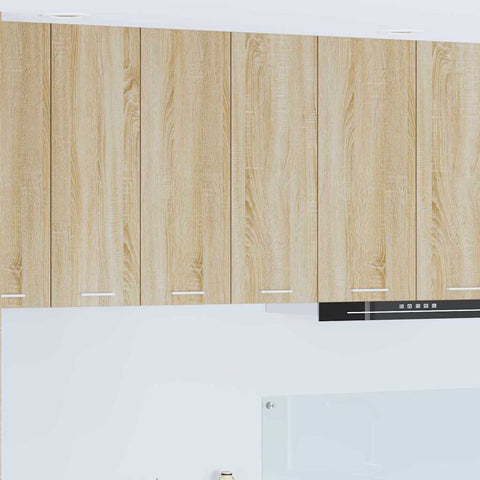 vidaXL Hanging Cabinet Riga Sonoma Oak 60 x 31 x 80 cm Engineered Wood