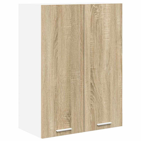 vidaXL Hanging Cabinet Riga Sonoma Oak 60 x 31 x 80 cm Engineered Wood