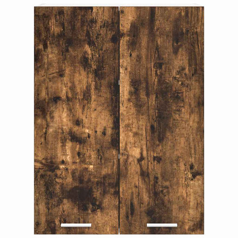 vidaXL Hanging Cabinet Riga Smoked Oak 60 x 31 x 80 cm Engineered Wood