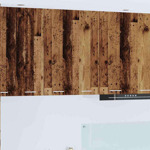 vidaXL Hanging Cabinet Riga Old Wood 60 x 31 x 80 cm Engineered Wood