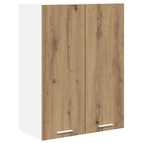 vidaXL Hanging Cabinet with Shelf Riga Artisan Oak 60 x 31 x 80 cm