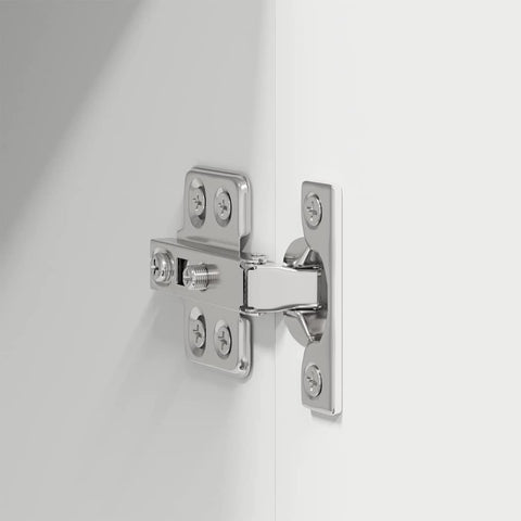 vidaXL Hanging Cabinet Riga White 80 x 31 x 80 cm Engineered Wood