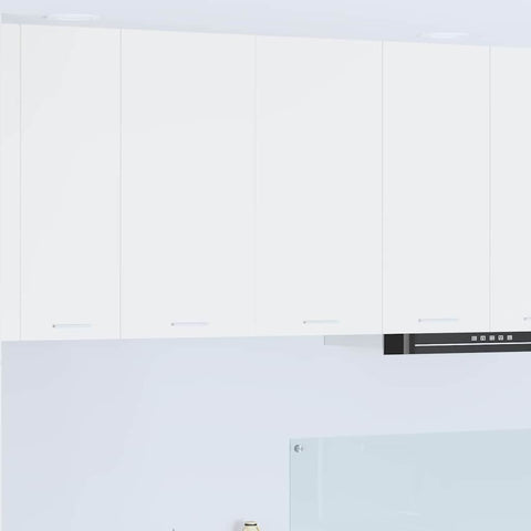 vidaXL Hanging Cabinet Riga White 80 x 31 x 80 cm Engineered Wood