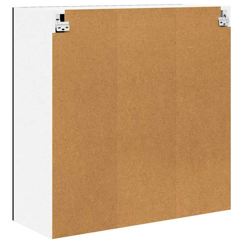 vidaXL Hanging Cabinet Riga Black Oak 80 x 31 x 80 cm Engineered Wood