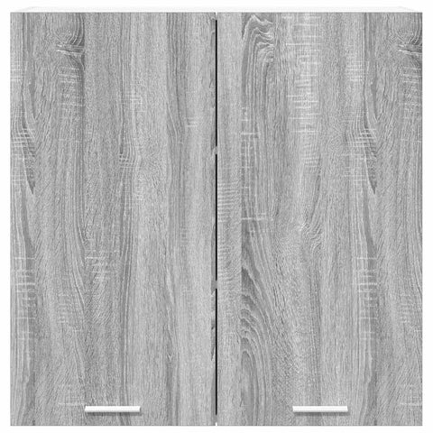 vidaXL Hanging Cabinet with Shelf Riga Grey Sonoma 80 x 31 x 80 cm