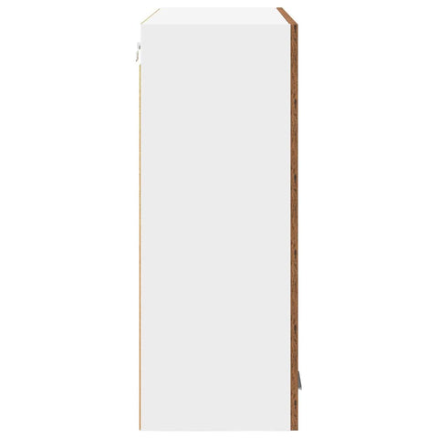 vidaXL Hanging Cabinet Riga Old Wood 80 x 31 x 80 cm Engineered Wood