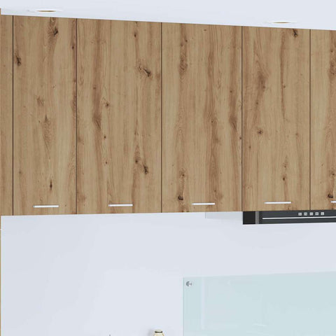 vidaXL Hanging Cabinet with Shelf Riga Artisan Oak 80 x 31 x 80 cm