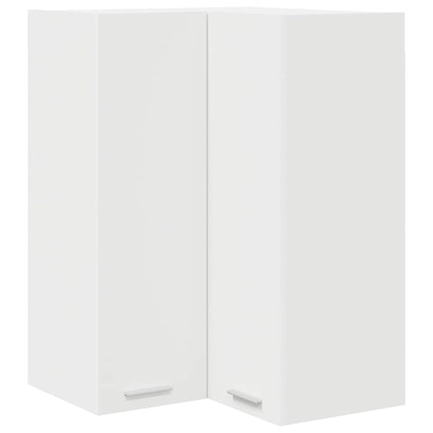 vidaXL Hanging Cabinet Riga White 57 x 57 x 80 cm Engineered Wood