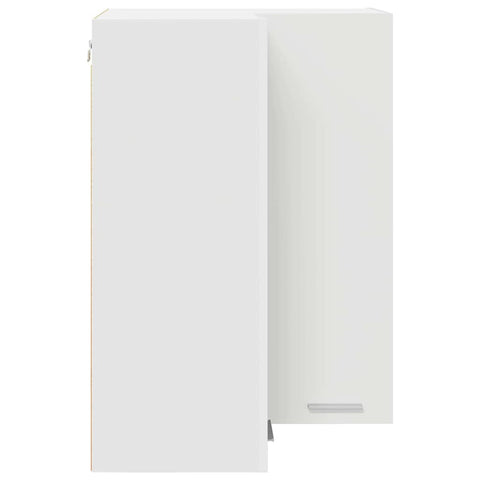 vidaXL Hanging Cabinet Riga White 57 x 57 x 80 cm Engineered Wood