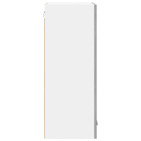 vidaXL Hanging Cabinet with Shelf Riga Grey Sonoma 40 x 31 x 80 cm