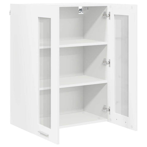 vidaXL Hanging Cabinet Riga White 60 x 31 x 80 cm Engineered Wood