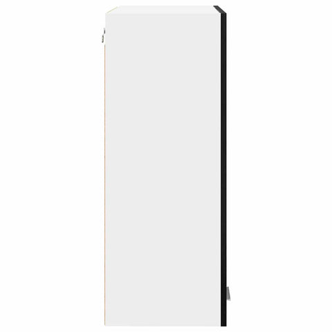 vidaXL Hanging Cabinet Riga Black Oak 60 x 31 x 80 cm Engineered Wood