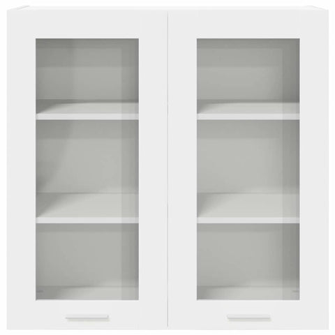 vidaXL Hanging cabinet Riga White 80 x 31 x 80 cm Engineered Wood