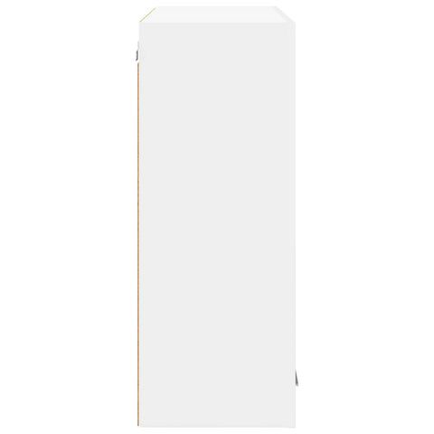 vidaXL Hanging cabinet Riga White 80 x 31 x 80 cm Engineered Wood