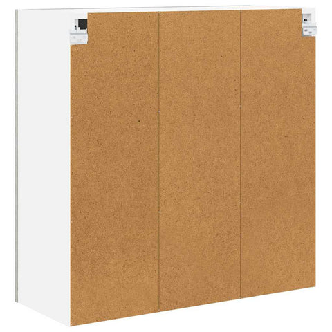 vidaXL Hanging cabinet with Shelf Riga Concrete Grey 80 x 31 x 80 cm