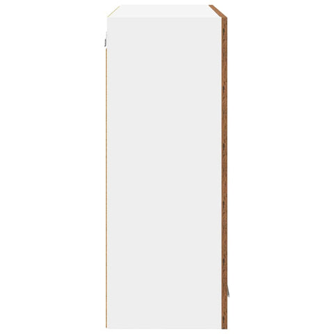 vidaXL Hanging cabinet Riga Old Wood 80 x 31 x 80 cm Engineered Wood