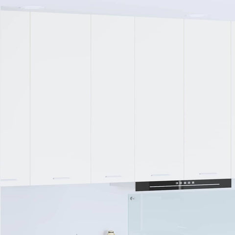 vidaXL Hanging cabinet Riga White 30 x 31 x 100 cm Engineered Wood