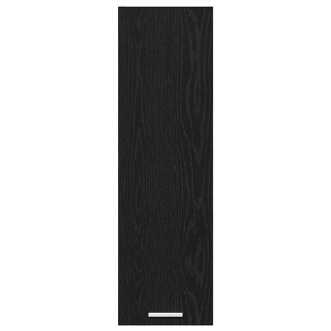 vidaXL Hanging cabinet Riga Black Oak 30 x 31 x 100 cm Engineered Wood