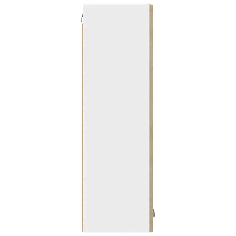 vidaXL Hanging cabinet with Shelf Riga Sonoma Oak 30 x 31 x 100 cm