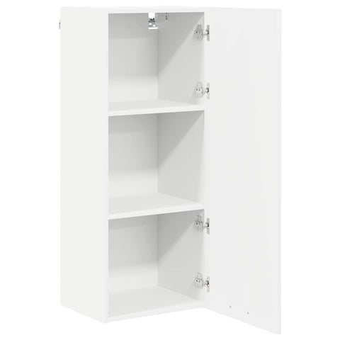 vidaXL Hanging cabinet Riga White 40 x 31 x 100 cm Engineered Wood