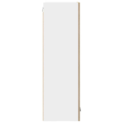 vidaXL Hanging cabinet with Shelf Riga Sonoma Oak 40 x 31 x 100 cm
