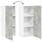 vidaXL Hanging cabinet with Shelf Riga Concrete Grey 40 x 31 x 100 cm