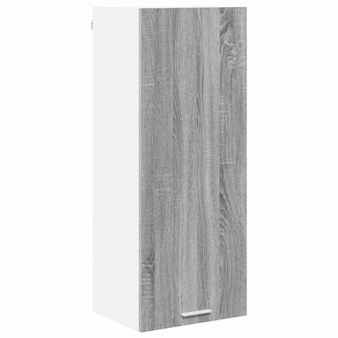 vidaXL Hanging cabinet with Shelf Riga Grey Sonoma 40 x 31 x 100 cm