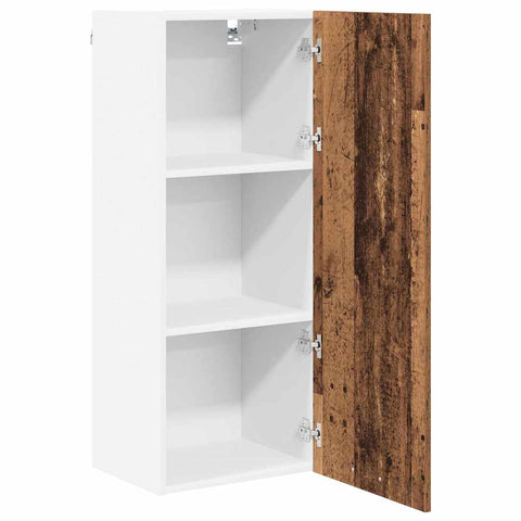 vidaXL Hanging cabinet Riga Old Wood 40 x 31 x 100 cm Engineered Wood