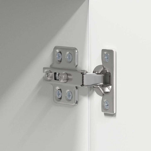 vidaXL Hanging cabinet Riga White 50 x 31 x 100 cm Engineered Wood