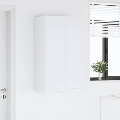 vidaXL Hanging cabinet Riga White 60 x 31 x 100 cm Engineered Wood